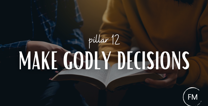 make godly decisions